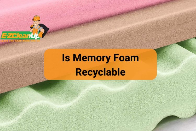 is memory foam recyclable