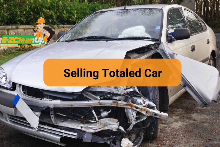 selling totaled car