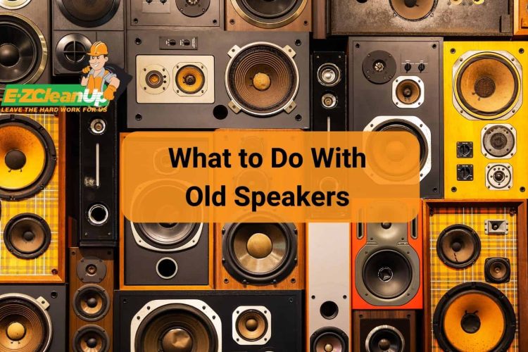 what to do with old speakers