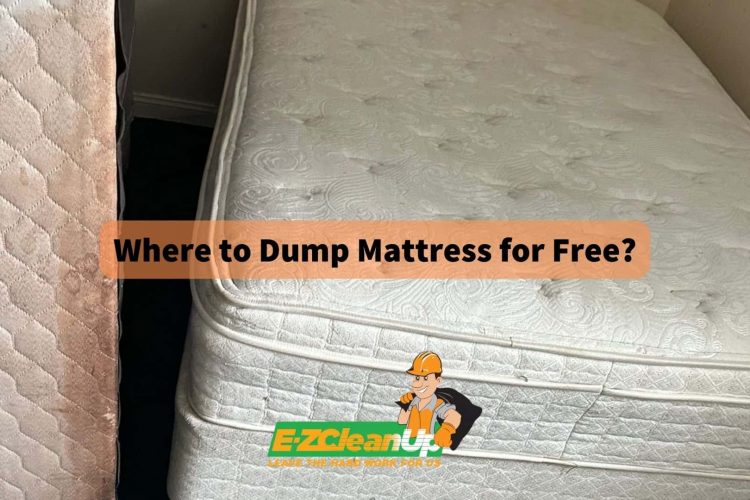 where-to-dump-mattress-for-free